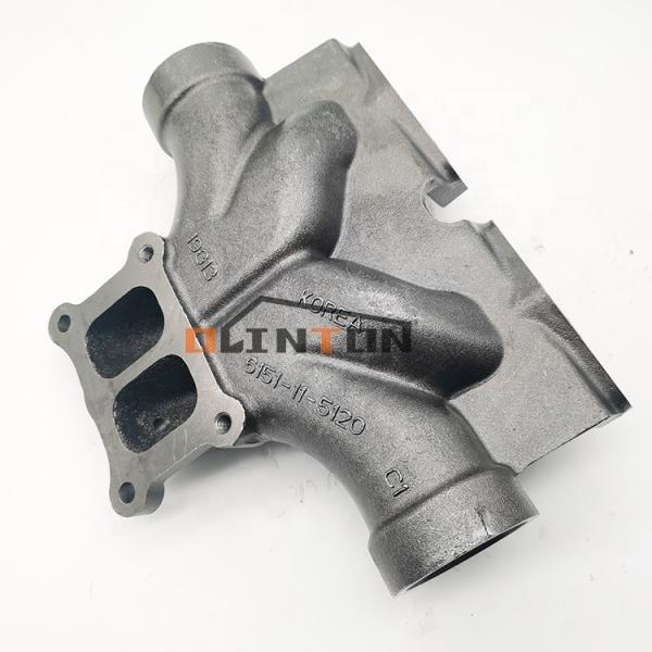 Buy SAA6D125E-3 Excavator Engine Parts Manifold Exhaust for PC400-7 Excavator 6151-11-5120 at wholesale prices