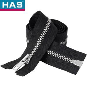 #3 Steel Zippers Customizable 2 Way Closed End Zipper Durable