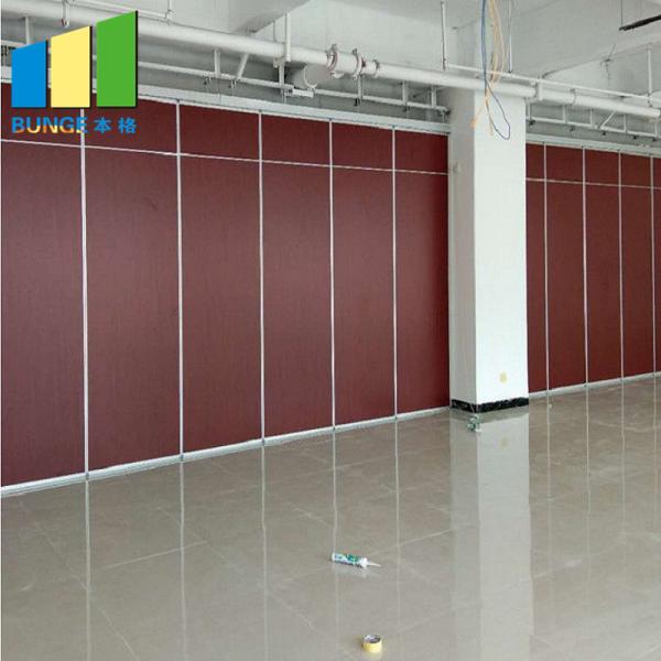 Buy Collapsible Wooden Sliding Partition Walls  /  Acoustic Folding Wall at wholesale prices