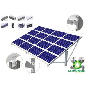 Quick Installation Solar Ground Mount System Excellent Anti - Corrosion