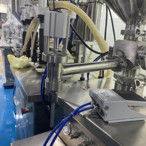 250ml High Viscosity Pneumatic Liquid Filling Machine Cosmetic Cream Ointment