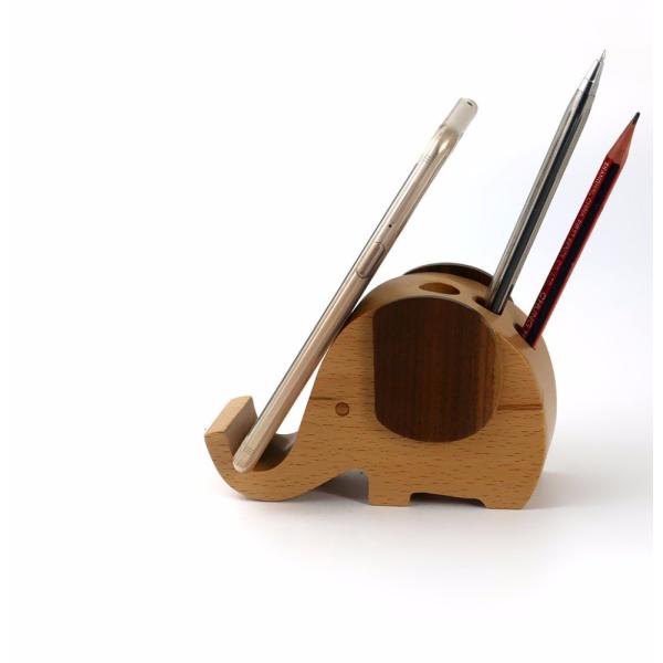 Buy Decorative wooden animal cell phone holder stand at wholesale prices