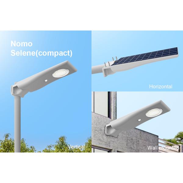 Outdoor Solar Motion Sensor Street Lights 3 Installation Ways ROSH Standard