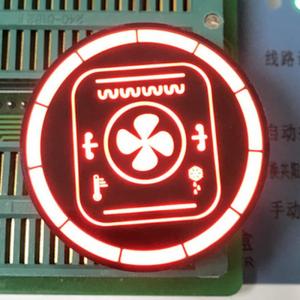 Round Customized 7 Segment LED Display For Temperature Control