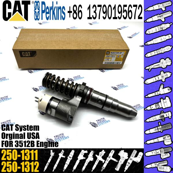 cat injectors 3508 3512b fuel injector 250-1308 10R-1280 20r1281 for caterpillar 3516 cat engine