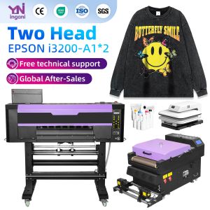 China Ingani I3200 I1600 Dual Head 60cm Printing Width A1 DTF Printer Textile Transfer Printer for High-Accuracy Multicolor Printing on sale