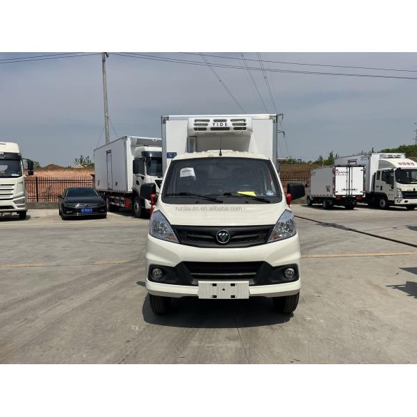 Factory Promotion Refrigerator Truck Customized Cold Special Freezer Foton Xiangling V1 116HP 4X2 2.8M Box Refrigerated Truck