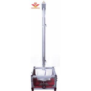 Adjustable Height EN1836 Mask Tester Impact Testing Machine ANSIZ87.1 1300MM