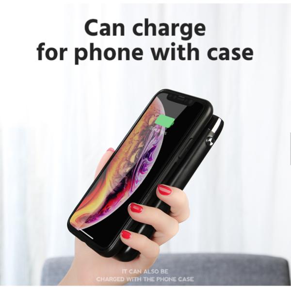 Qi Wireless Portable Cell Phone Power Bank / Mini Fast Charger 10000mAh