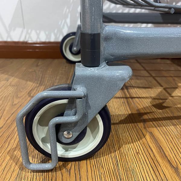 180L Plastic Supermarket Hypermarket Shopping Hand Trolley