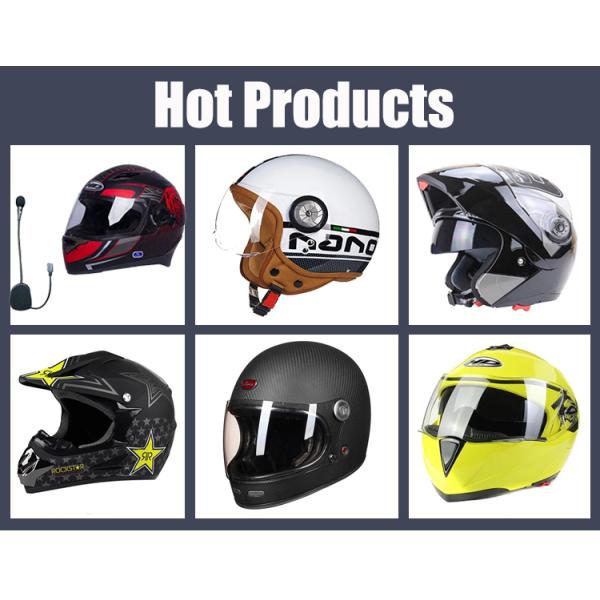Custom Motorcycle Helmet With ECE DOT Certificated and for Customized Logo Accepted