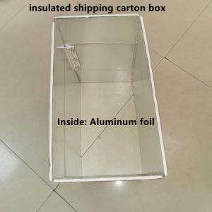 Insulated Caviar Carton Packaging Boxes For Shipping Seafood