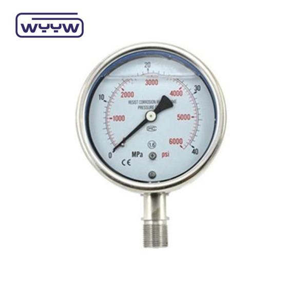 2.5" industrial oil filled pressure gauge price