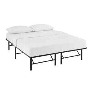 Strong Structure Modern and Strong Simple Folding King Iron Frame Bed with