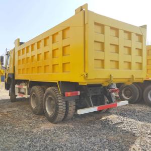 6x4 Diesel Used Dump Truck Tipper Second Hand Howo 371hp