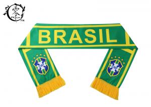 China FIFA Soccer Club Custom Printed Scarves Polyester Fleece World Cup Event Celeration on sale
