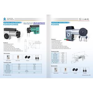 KG120 Sectional industrial door shaft operator