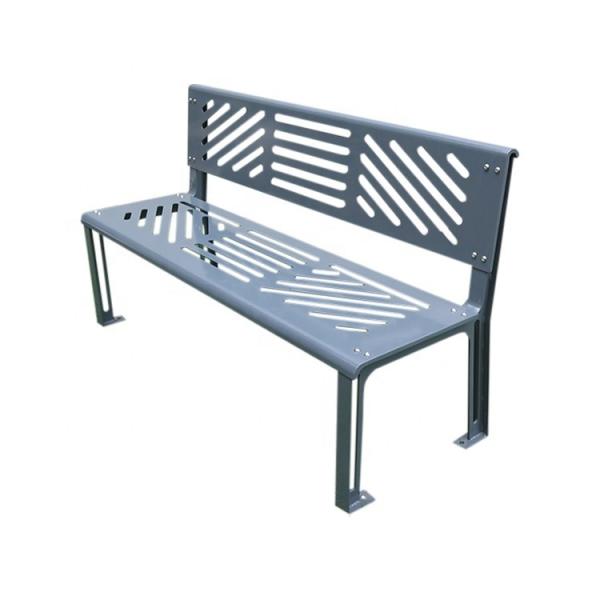 Buy Street Furnitures 1400L*400W*820H Mm Metal Park Bench at wholesale prices