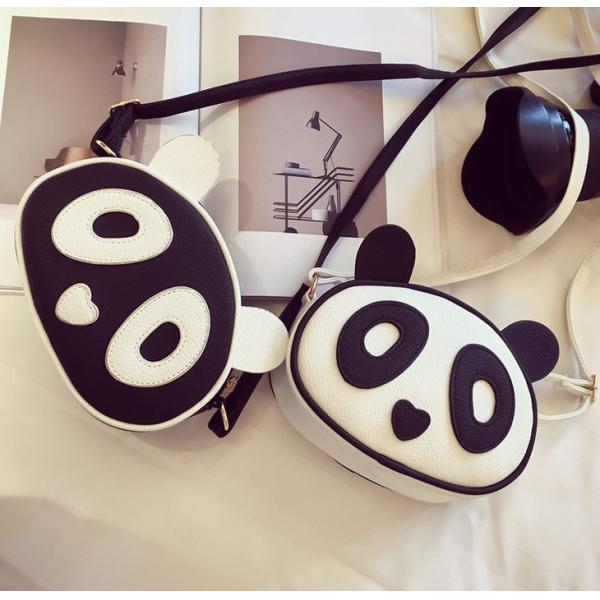 Japan and South Korea female new winter shoulder bag cute cartoon panda diagonal