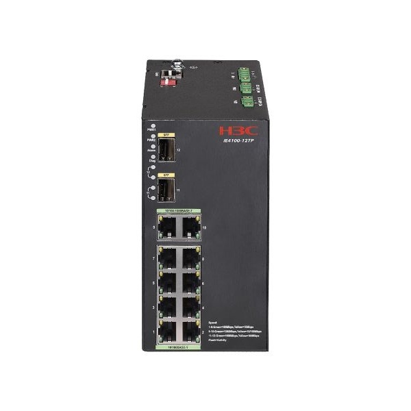 Buy H3C LS-IE4100-12TP-H1 Industrial Gigabit Switch with Dual Power at wholesale prices