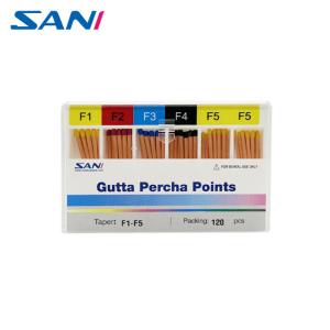 Dental Endodontic Gutta Percha Points Taper 02/04/06/F1-F5 With CE Certificate