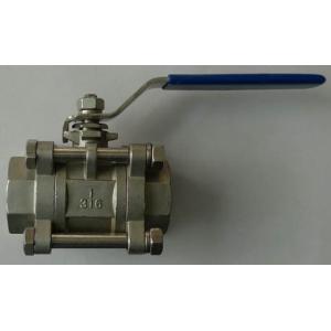 Miniature SUS316 Floating Ball Valve 3/4" 3/8" Q341 F/H/Y-150Lb , API 608 Ball
