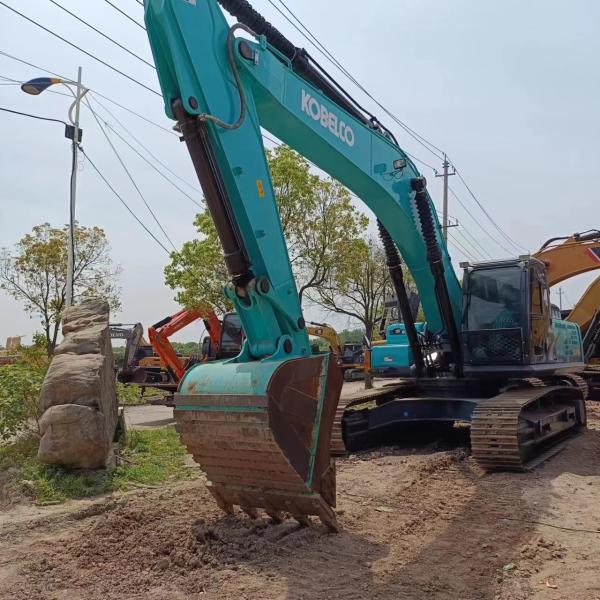 SK75 Used Kobelco Excavators with 1.6m3 Bucket Capacity and Original Hydraulic Pump