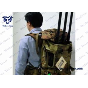 20 Watt Backpack Jammer Wifi Jamming Device With Multi Level Potentiometer