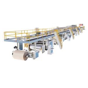 3/5/7-Layer Carton Making Machine Corrugated Cardboard Production Line for