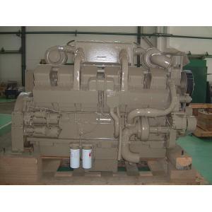 Water Cooled 38L 12 Cylinder Mechanical Diesel Engine 4 Stroke , Marine Diesel Motor