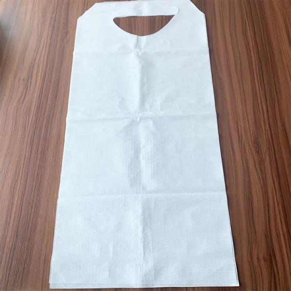 Wholesale Disposable Adult Bibs Waterproof With Paper and PE Film
