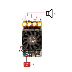 Creatall zk-3002 300W Stereo Amplifier Board 2.0 Channel