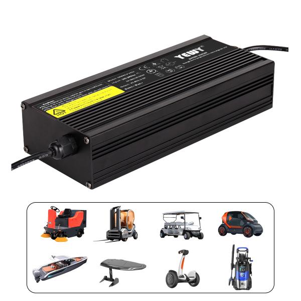 Buy 60V 72V Lifepo4 Charger Waterproof IP65 Automatic Battery Charger at wholesale prices