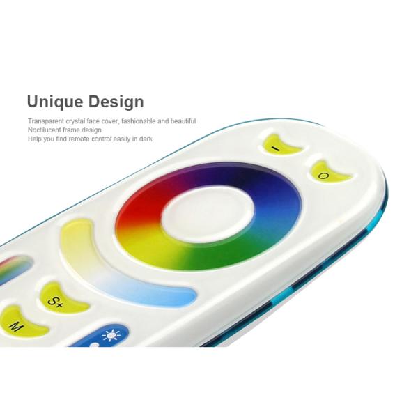 Milight 2.4GHz 4 Zone RGB+CCT Remote Controller RGB with CCT adjustable Dimmer
