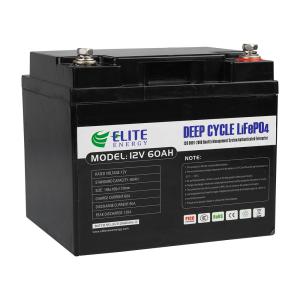 Solar Lithium Phosphate 60Ah 12V LiFePO4 Battery Pack Deep Cycle