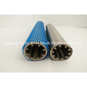 Wastewater Treatment Wedge Wire Johnson Screen Pipe Diameter 16"