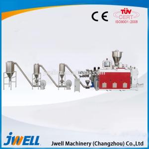Jwell hot sale PVC WPC foaming single screw extrusion line