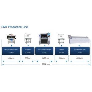 High Precision SMT Mounter Multifunctional For LED Lights / Power Driver /