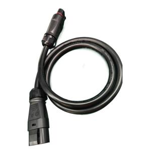 ETL & TUV Standard Black Power Cord Plug Connection PVC Jacket Included