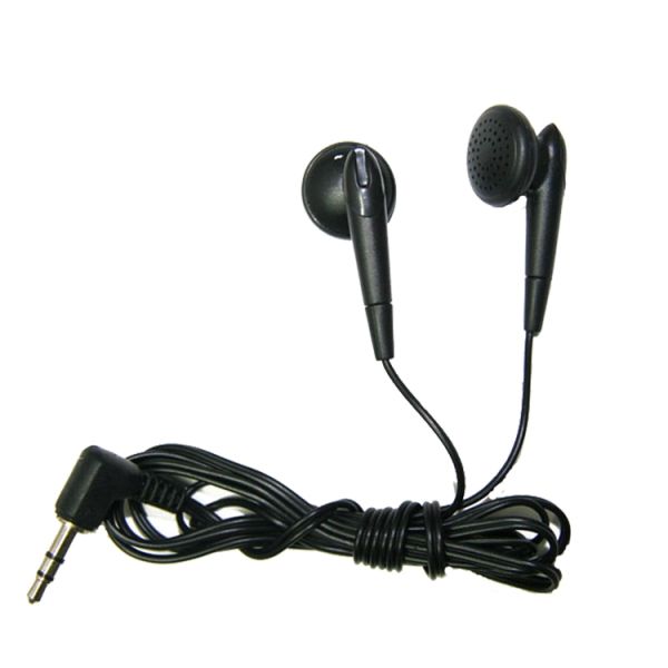 Fashion 3.5mm Earphone Dual Pin Plug Wholesale Airplane Earphones Long Wire