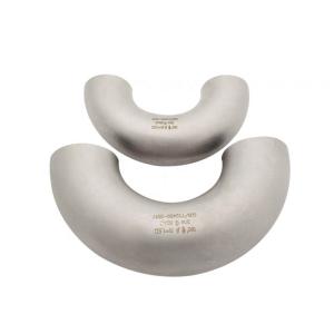 Welded 180 Degree Elbow in 304 316 316L Stainless Steel for Equal Pipe Sizes 1/4