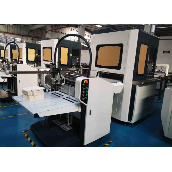 Buy Box Hard Cover Positioning Machine 1500pcs/h gift box Short Time Adjustment at wholesale prices