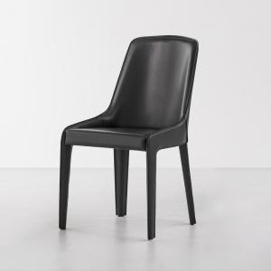 Elegant Bonaldo Lamina Fiberglass Dining Chair With Strong Steel Frame