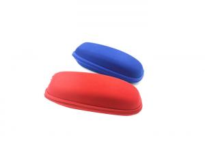 Quality Fabric Surface EVA Glasses Case Light Weight Soft Eyeglass Case With Zipper for sale