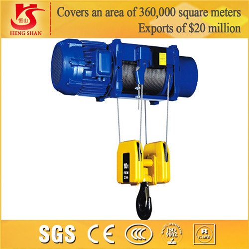 Buy Low headroom compact single speed electric hoist 2 ton at wholesale prices