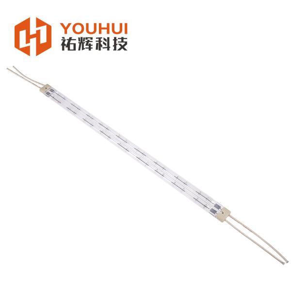 Buy White Quartz Twin Tube Infrared Heating Lamp 200-4000W 400V at wholesale prices