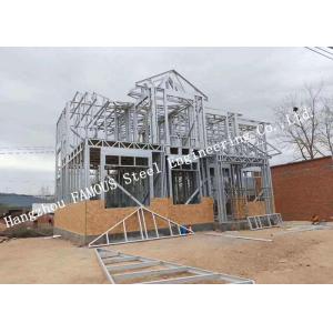 Welding Galvanized Pre Engineered Building Light Steel Villa Steel Frame Light