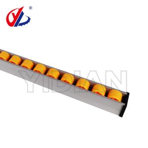 Aluminum Roller Track for Edgebanding Machines with Plastic Rollers