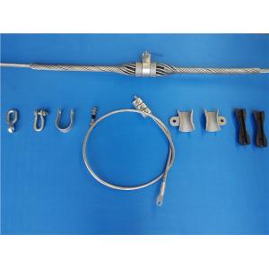 Aluminum Alloy Preformed OPGW Suspension Clamp