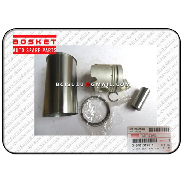 Japan Original Isuzu NKR55 4JB1 Liner Set Engine Cyliner 5878131961 5-87813196-1